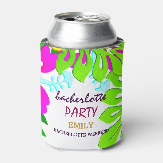 Rafraîchisseur Pour Canette Floral Pattern Bacherlotte (Can devant)