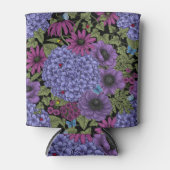 Rafraîchisseur Pour Canette Floraux de jardin gras (Devant)