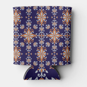 Rafraîchisseur Pour Canette Flore classique : Motif Vintage intemporel
