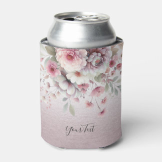 Rafraîchisseur Pour Canette Flore rose rose moderne peut refroidir