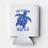 Rafraîchisseur Pour Canette Florida Keys Vacances Tortue Tribale (Dos)