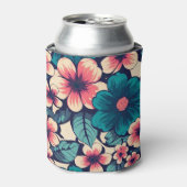 Rafraîchisseur Pour Canette Flower tropical (Can devant)
