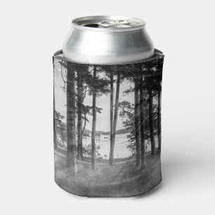 Rafraîchisseur Pour Canette Foggy Trees À Table Rock Graysale