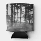 Rafraîchisseur Pour Canette Foggy Trees À Table Rock Graysale (Dos)