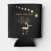 Rafraîchisseur Pour Canette Foil Gold Deer Et Stars (Devant)