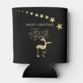 Rafraîchisseur Pour Canette Foil Gold Deer Et Stars (Dos)