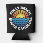 Rafraîchisseur Pour Canette Folly Beach, Caroline du Sud (Dos)