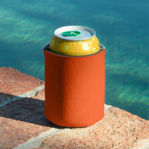 Rafraîchisseur Pour Canette Fond orange texturé calme et simple