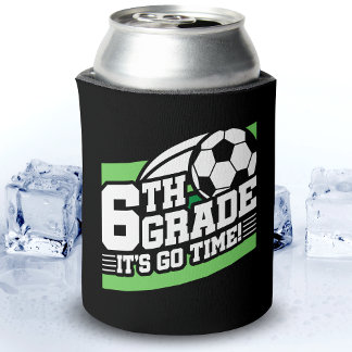 Rafraîchisseur Pour Canette Football de 6e année Premier jour Retour à l'école