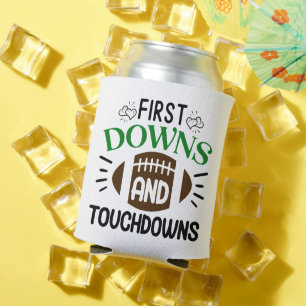 Rafraîchisseur Pour Canette Football First Downs et Touchdowns Fun