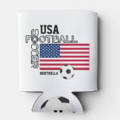 Rafraîchisseur Pour Canette Football personnalisé aux Etats-Unis (Dos)