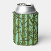 Rafraîchisseur Pour Canette Forêt de bambou sur bleu clair (Can Dos)