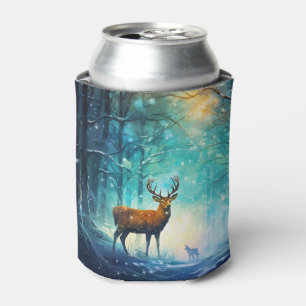 Rafraîchisseur Pour Canette Forêt enneigée magique Art-82109