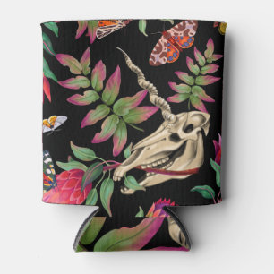 Rafraîchisseur Pour Canette Forêt magique Unicorn Motif foncé.