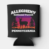 Rafraîchisseur Pour Canette Forêt nationale d'Allegheny (Dos)
