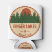 Rafraîchisseur Pour Canette Forêt nationale de Finger Lakes (Dos)