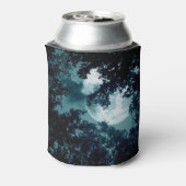 Rafraîchisseur Pour Canette Forêt nocturne enchanteresse avec Pleine lune (Can Dos)