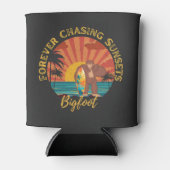 Rafraîchisseur Pour Canette Forever Chasing Sunsets Bigfoot Surf Noir (Devant)
