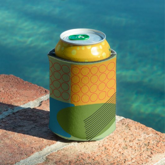 Rafraîchisseur Pour Canette Formes Abstraites (Piscine in situ)