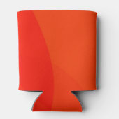 Rafraîchisseur Pour Canette Formes Abstraites modernes Orange Bold Mariage per (Dos)