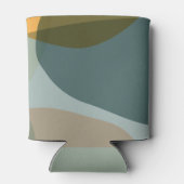 Rafraîchisseur Pour Canette Formes Abstraites modernes Sage Turquoise Mariage  (Dos)