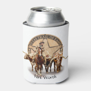 Rafraîchisseur Pour Canette Fort Worth Longhorns & Trail of Fame,