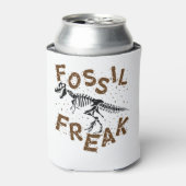 Rafraîchisseur Pour Canette Fossile Freak Paléontologie Dinosaure Bones (Can devant)