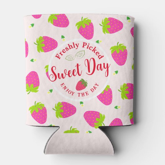 Rafraîchisseur Pour Canette Fraise (Dos)