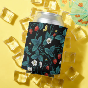Rafraîchisseur Pour Canette Fraises sauvages rouge/jaune/bleu/noir