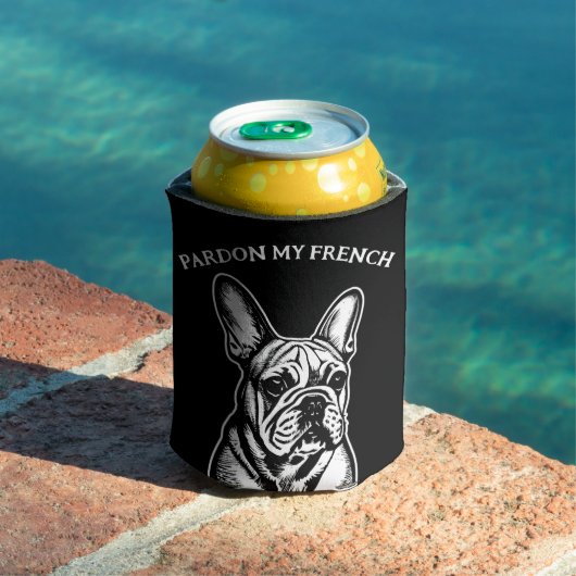 Rafraîchisseur Pour Canette French Bulldog Can Cooler (Piscine in situ)