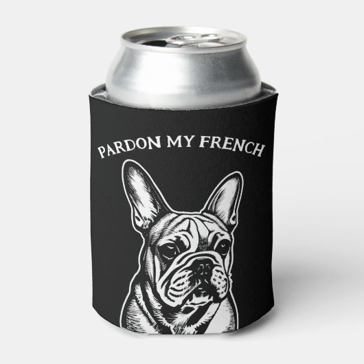 Rafraîchisseur Pour Canette French Bulldog Can Cooler (Can devant)