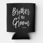 Rafraîchisseur Pour Canette Frère de la chambre | Style de script Mariage pers (Devant)