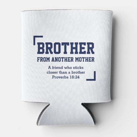 RAFRAÎCHISSEUR  POUR CANETTE FRÈRE D'UNE AUTRE MÈRE (Devant)