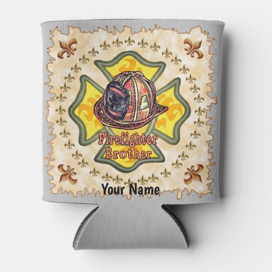 Rafraîchisseur Pour Canette Frère pompier (Devant)