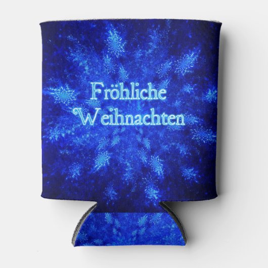 Rafraîchisseur Pour Canette Froliche Weihnachten - Snowburst (Devant)