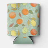 Rafraîchisseur Pour Canette Fruit motif aux citrons, oranges (Devant)