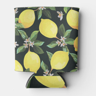 Rafraîchisseur Pour Canette Fruits de citron : Conception Motif transparente