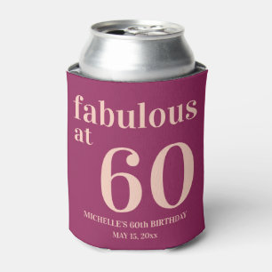 Rafraîchisseur Pour Canette Fuchsia Bourguignon Fabulueuse à 60 ans