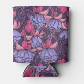 Rafraîchisseur Pour Canette Fuchsia rose et violet (Devant)
