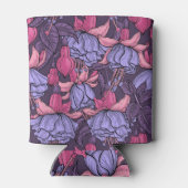 Rafraîchisseur Pour Canette Fuchsia rose et violet (Dos)