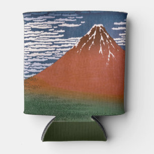Rafraîchisseur Pour Canette Fuji rouge, volcan Aka Fujiyama Katsushika Hokusai