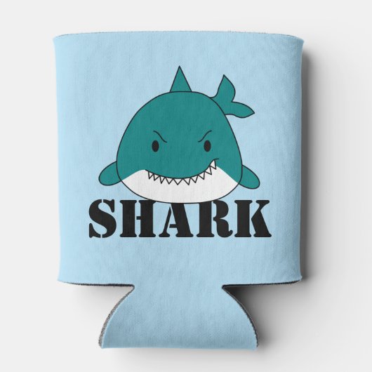 Rafraîchisseur Pour Canette Fun Blue Shark (Dos)