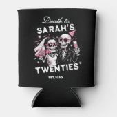 Rafraîchisseur Pour Canette Fun Custom Death to your Twenties Birthday Party (Devant)