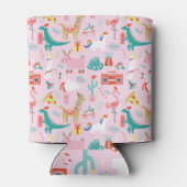 Rafraîchisseur Pour Canette Fun de Noël : Animal Motif sans Seamless. (Dos)