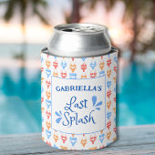 Rafraîchisseur Pour Canette Fun "Dernier Splash" Thème Bachelorette personnali