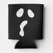 Rafraîchisseur Pour Canette Fun Halloween boo face fantôme effrayant Parti (Devant)