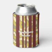 Rafraîchisseur Pour Canette Fun Urban Camouflage Stripe Pattern Birthday (Can devant)