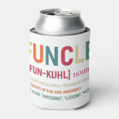 Rafraîchisseur Pour Canette Funcle Funny Uncle Définition, Awesome Legend Hero (Can devant)