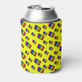 Rafraîchisseur Pour Canette Funky Neon Motif arc-en-ciel (Can Dos)