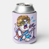 Rafraîchisseur Pour Canette Funky Rockstar Cat - Musique Cool Lover Kitty (Can Dos)